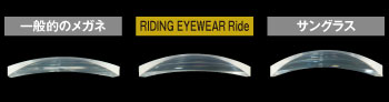 RIDING EYE WEAR Ride用カーブ